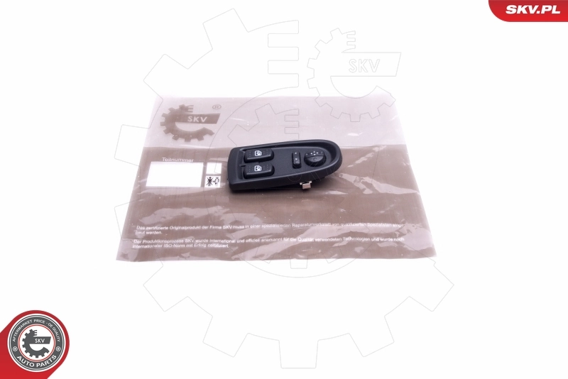Switch, window regulator